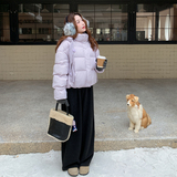 【新款】现货紫色短款连帽羽绒服253A-Y2585-p200-k299，女装羽绒服，浙宝253A