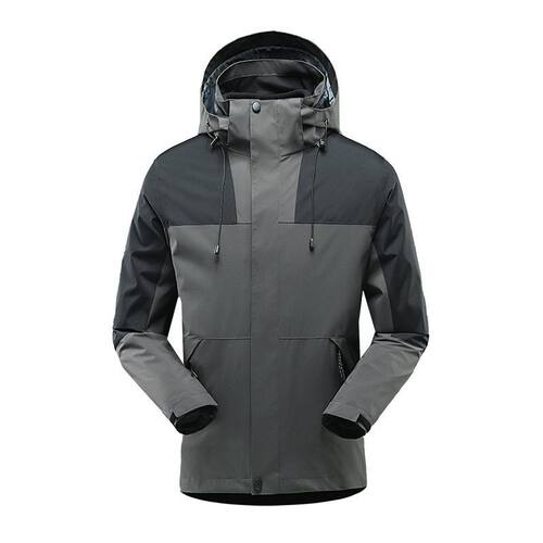 新款两件套可拆卸冲锋衣定制防风防水户外徒步滑雪服登山服批发