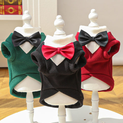 秋冬新品狗狗服饰猫咪宠物猫衣服狗用品跨境西装礼服泰迪法斗