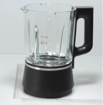 美的破壁机配件BL1542/BL1543/BL1528A/PB15X3全新加热搅拌玻璃杯
