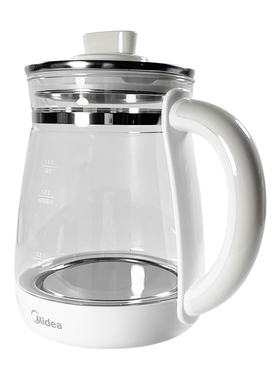 美的电水壶养生壶配件YSNC1501烧水加热壶身壶盖底座电路板电源线