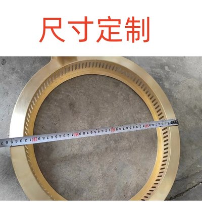 定制排风锅圈下沉尺寸加工无烟圈桌面改孔订做不锈钢加工排烟挂件