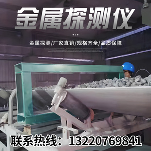 金属探测仪煤矿山石塑料框架托盘输送带食品木材砖厂铁螺丝探测器