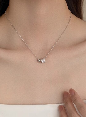 S925纯银转运珠小蛮腰项链女款