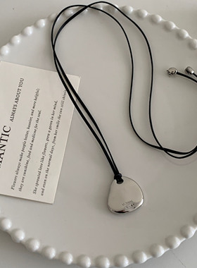 韩国ins博主同款不规则吊坠项链