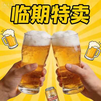 【洪雨精酿】特价三分月/幻视/约翰爵士精酿啤酒 6罐 包邮 ！