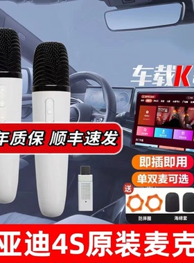 适用比亚迪话筒汉唐宋秦L秦plus海豹06驱逐舰05车载麦克风