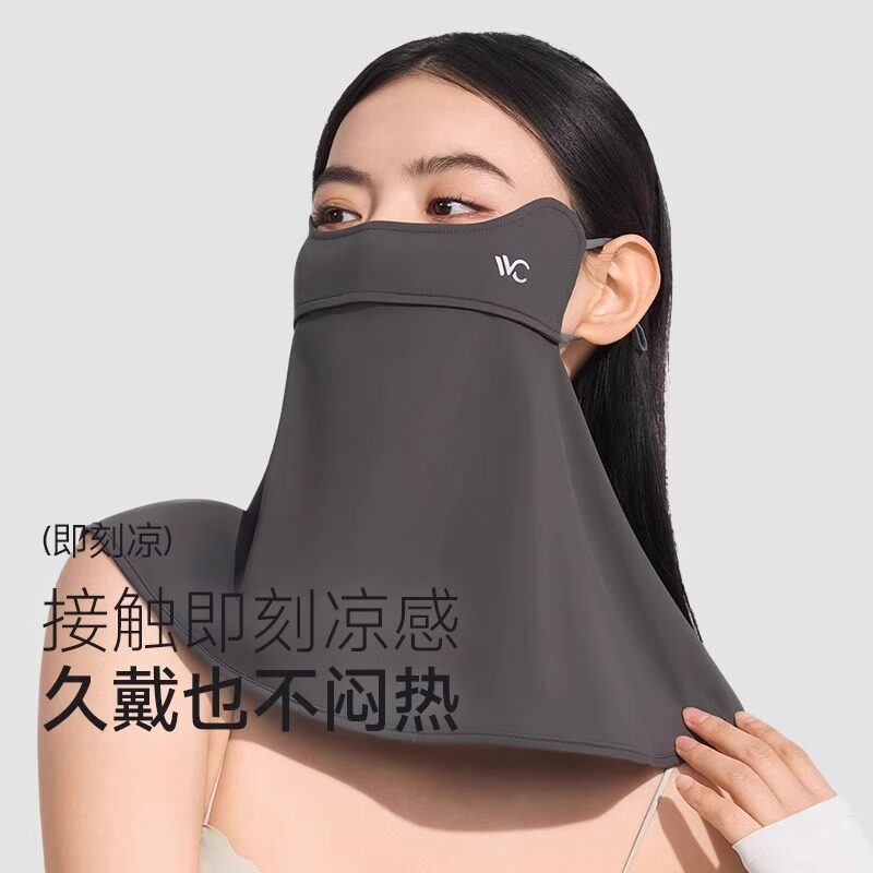 骑行开车脸基尼护眼角防晒面罩