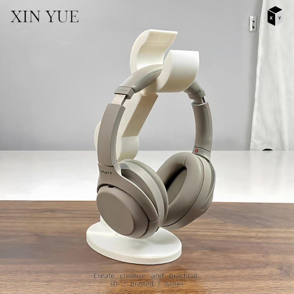 LEGO创意耳机支架兼容乐高头戴式耳机挂架电竞桌面耳机架托3D打印,3C数码配件,耳机支架,淘宝优惠券,粉丝福利购,淘宝优惠卷