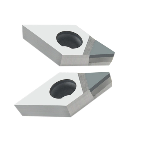 Южная Корея импортировал Ultra -Bright Diamond Blade Diamond Blade DCMT070204/11T304 PCD GEMS