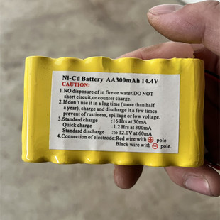适用得力3951齐心MT-6200打卡机Ni-Cd Battery AA300mAh14.4V电池