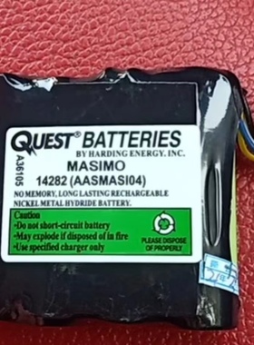 适用MASIMO新生儿脉搏血氧仪充电电池组NI-MH AA2500MAH 4.8V电池