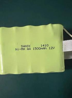 SANIK NI-MH AA1500mAh 12V 鑫禾丰 来普SA211微量注射输液泵电池