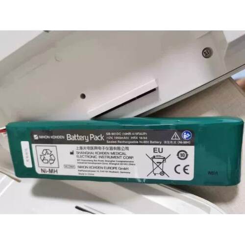 适用上海光电ECG-1150 2260多道心电图机充电电池12V 1950mAh电池