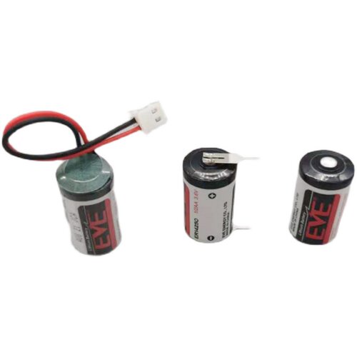 EVE亿纬锂能ER14250 通用ER3V/3.6V台达PLC电池JZSP-BA01安川伺服