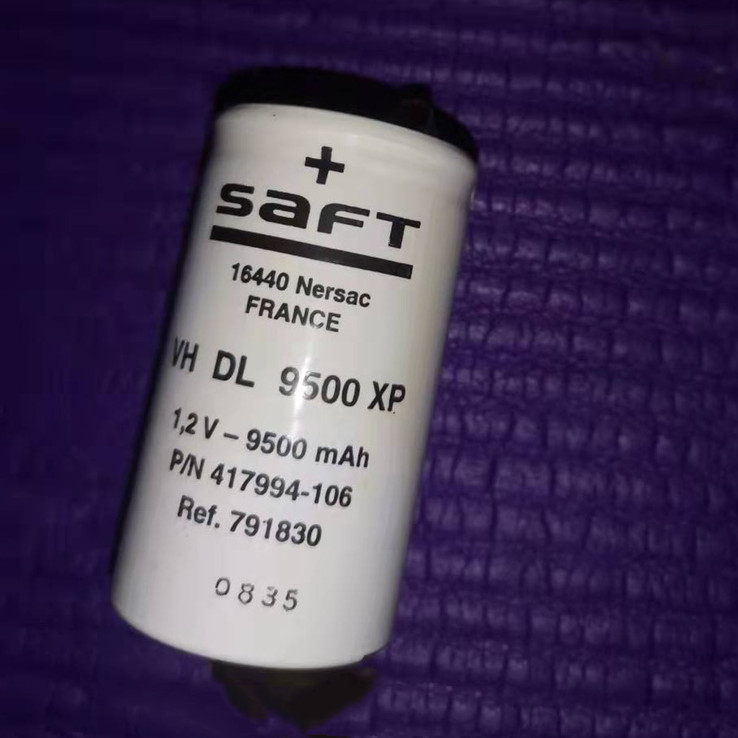 全新原装SAFT VH DL 9500XP 1.2V-9500mAh 1号大号充电电池 保1年