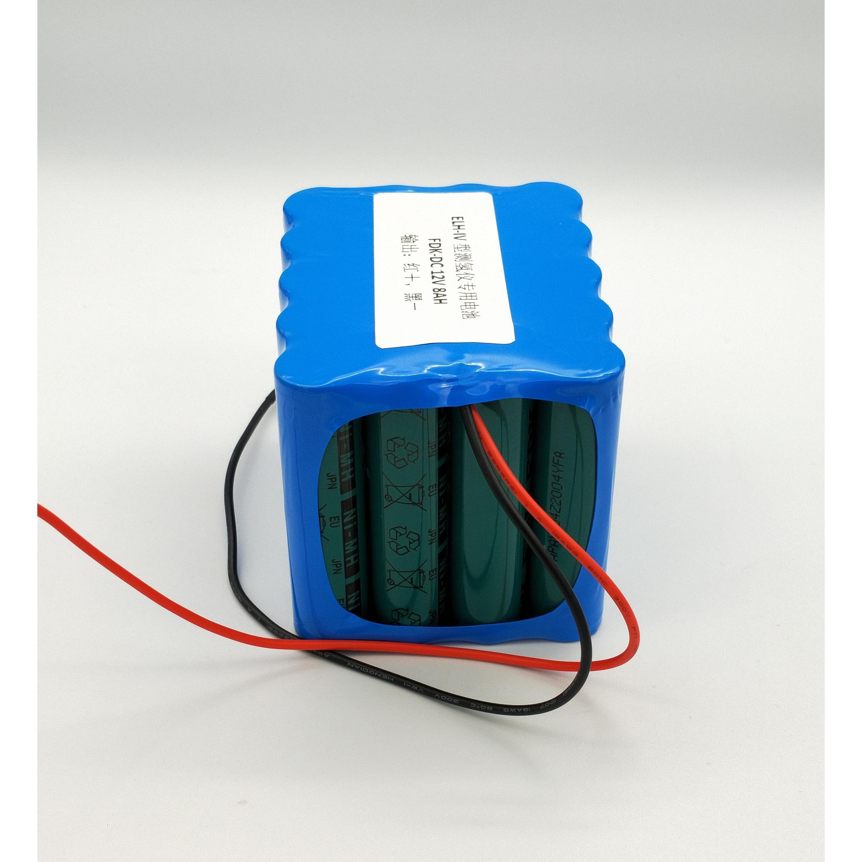 ELH-IV型测氢仪专用电池 铝熔体 镍氢DC NI-MH 12V8000mAh8AH电池