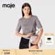 末6折Maje商场同款 2025秋冬新款 女装 季 撞色圆领仿钻装 饰针织上衣