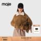 时尚 季 回归乡野法式 女装 驼色双面夹克外套 末7折Maje2025秋冬款