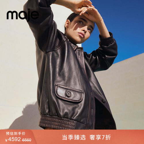 时尚翻盖口袋设计 简约单排扣长袖款式