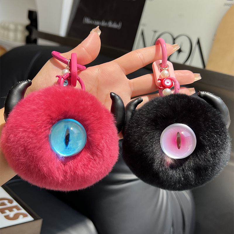 可爱小怪兽钥匙扣背包挂件