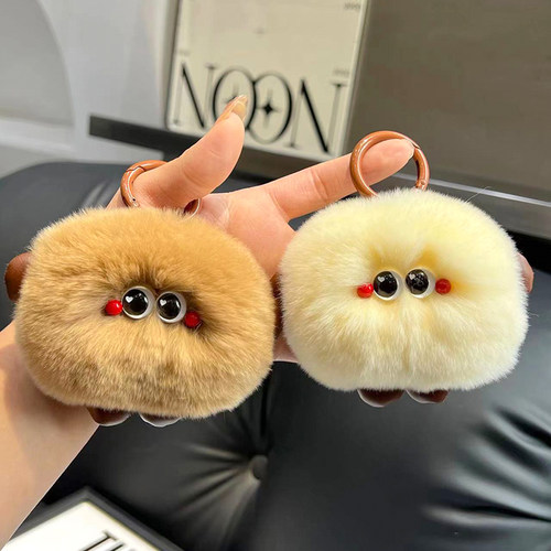 可爱小面包汽车钥匙扣包包挂饰