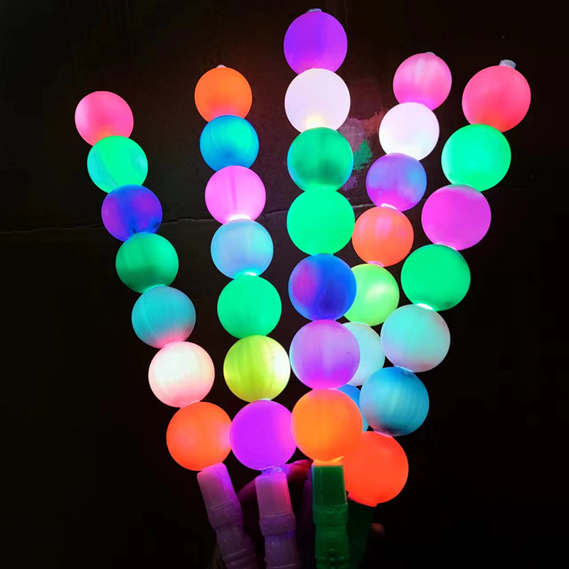 新款冰糖葫芦发光棒LED闪光棒儿童节荧光棒夜光活动道具地推玩具