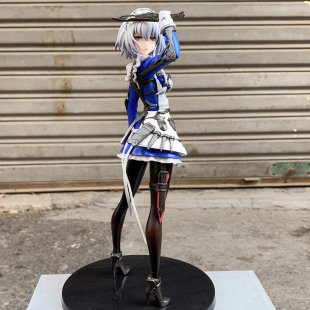 东方Project 十六夜咲夜手办动漫二次元短发飞刀女仆装模型摆件