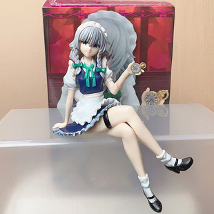 东方Project 压泡面人偶 十六夜咲夜手办 车载桌面摆件学生礼物