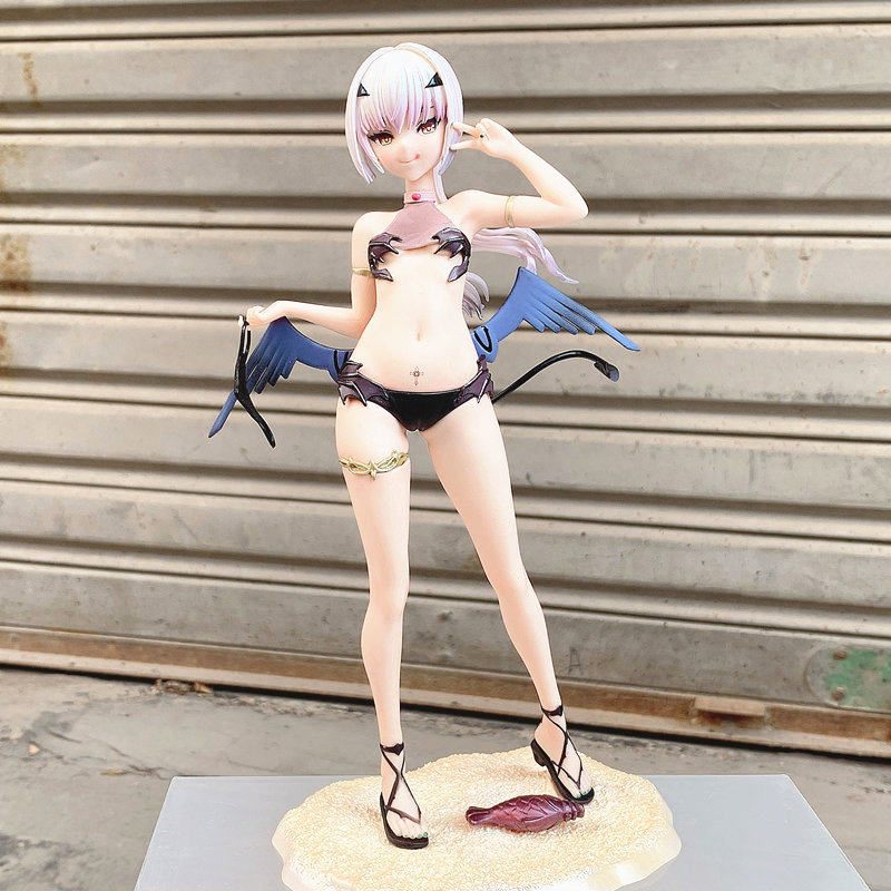 FGO梅柳齐娜手办 FATE二次元泳装妖兰手办美少女学生桌面摆件模型