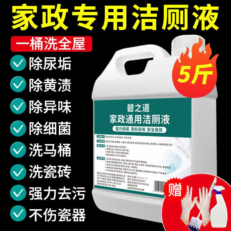 碧之道家政专用洁厕液图片
