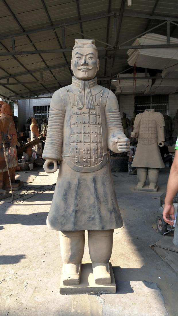 兵马俑工厂自营190cm文官俑送兵器家居酒店园林摆设出国商务礼品