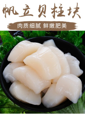 帆立贝柱日本北海道大扇瑶柱500g