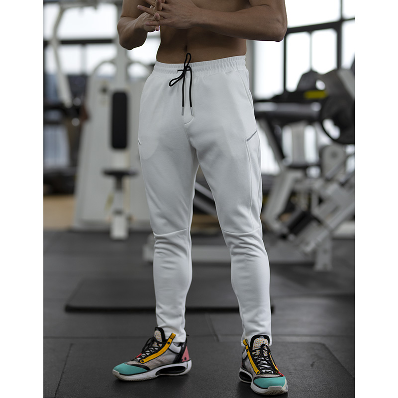 2025新款运动休闲长裤弹力速干修身小脚裤健身房长裤子男春夏百搭