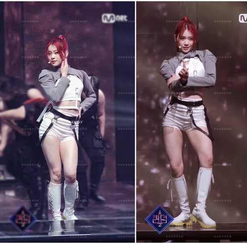 金灿灿2022弹力棉露脐爵士舞