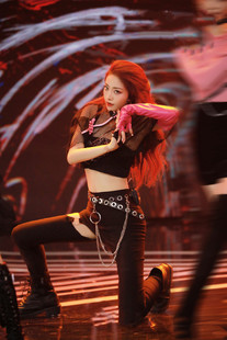 青春有你2喻言同款 表演出服嘻哈少儿街舞 爵士舞韩舞JAZZ舞台套装