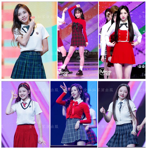 韩国女团同款啦啦队学院风jk制服