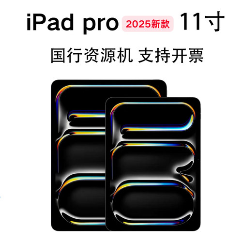 iPad Pro 11 英寸（M5）2025新品 平板电脑 配备标准显示屏玻璃