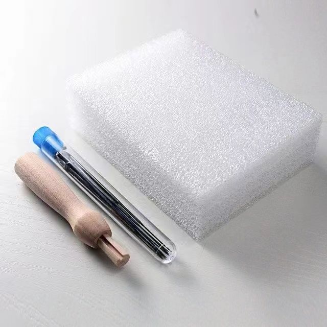 羊毛毡戳戳乐工具毛毡戳针毡毛玩偶针戳戳针村料套包手工羊毛
