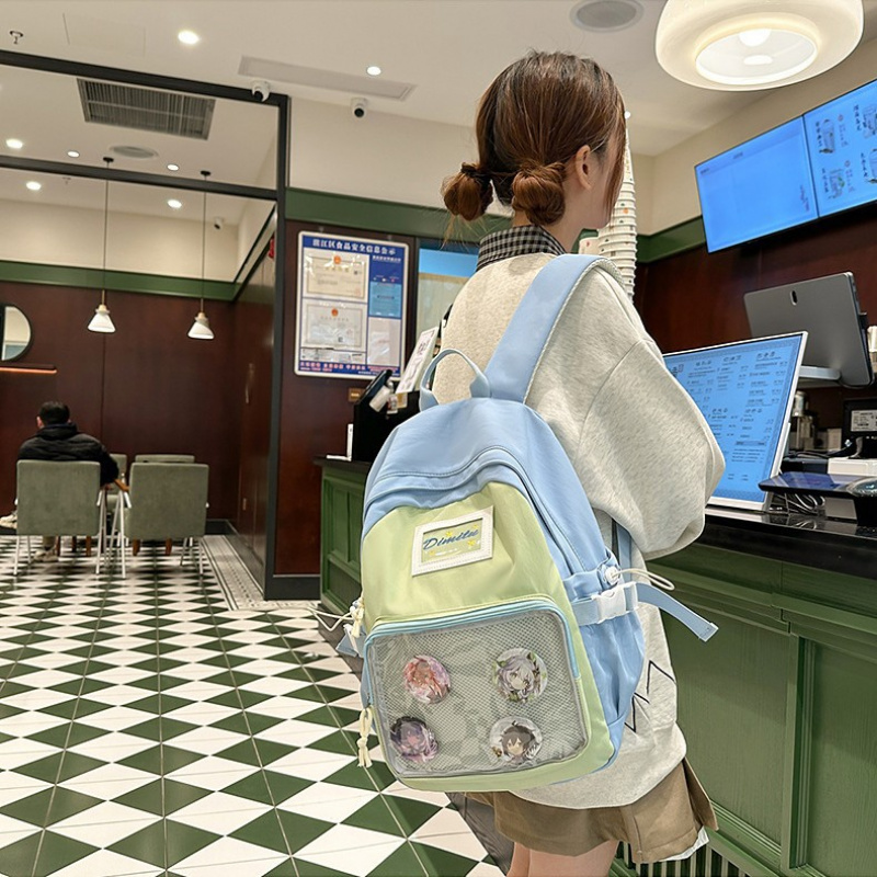 书包初中女生高颜值学院风小众背
