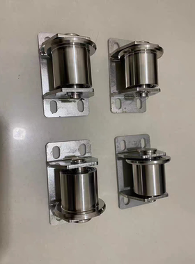 山东新华医疗脉动真空灭菌柜的不锈钢消毒内车不锈钢陶瓷轮子大。