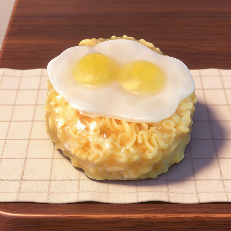 食品造型泡面饼干等高颜值手工皂居家日用洁面洗头沐浴精油香皂