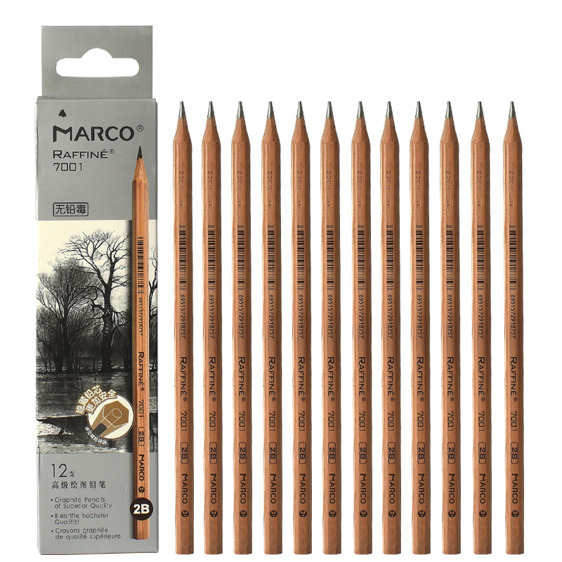 马可素描铅笔学生美术生绘画铅笔