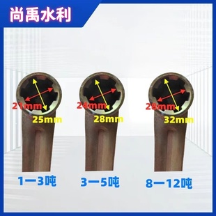 厂家直销各型号侧摇平推手轮手电两用铸铁闸门手动式启闭机摇把