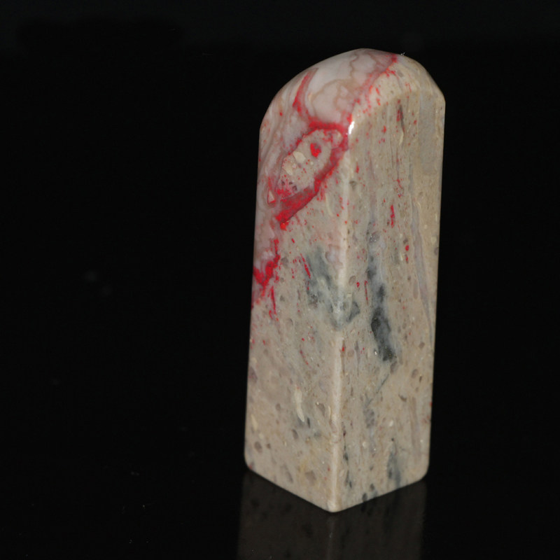 真品鸡血石朱砂手工刻章成品于书画印章佛像实物拍照文房定制名章