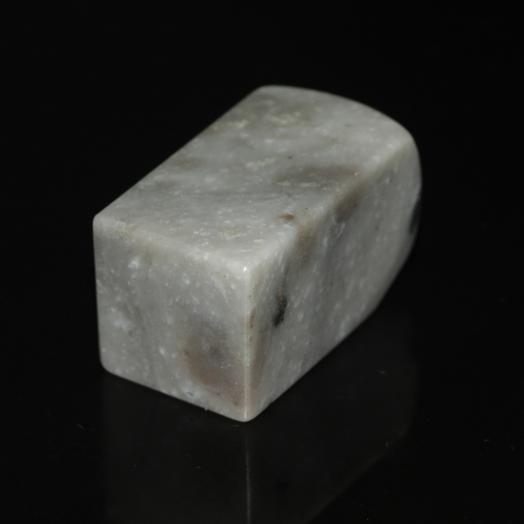 牛角冻石2.5正方章今古堂天然玉石昌化石软料细腻温润书画姓名章