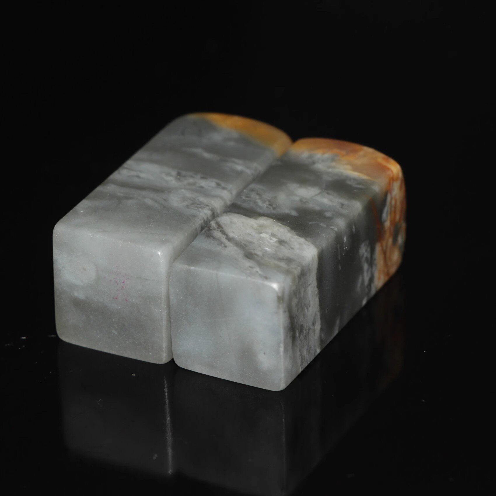 对章文房用品书画印章中国寿山昌化石天然鸡血石篆刻学生用姓名章