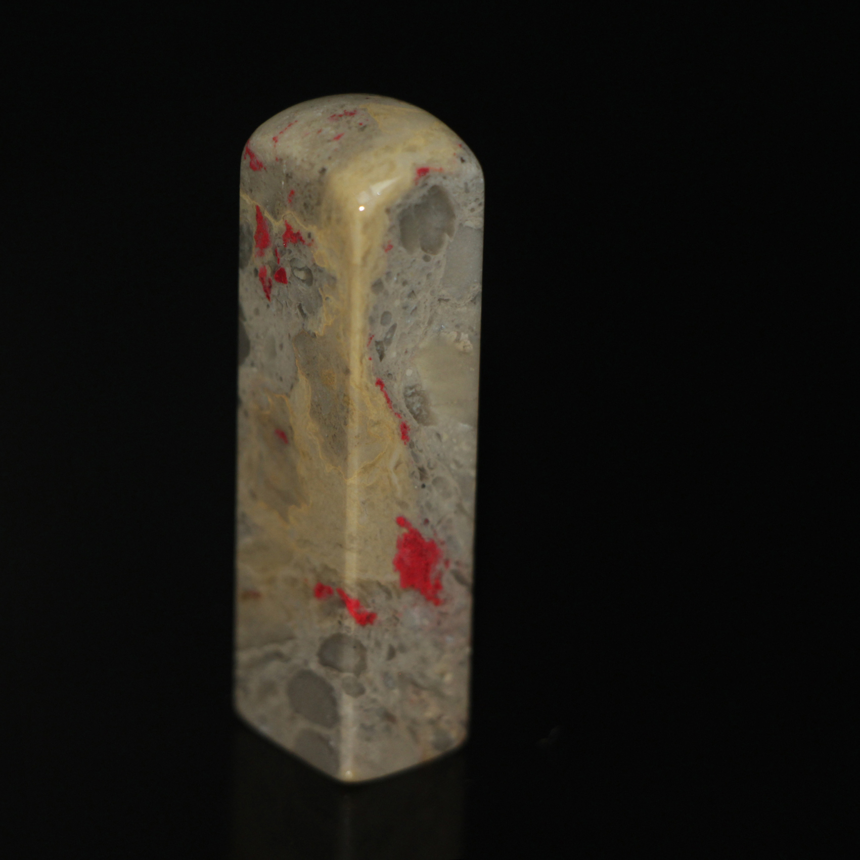 真品鸡血石印章昌化老坑软料血多鲜艳天然朱砂手工篆刻料定制印章