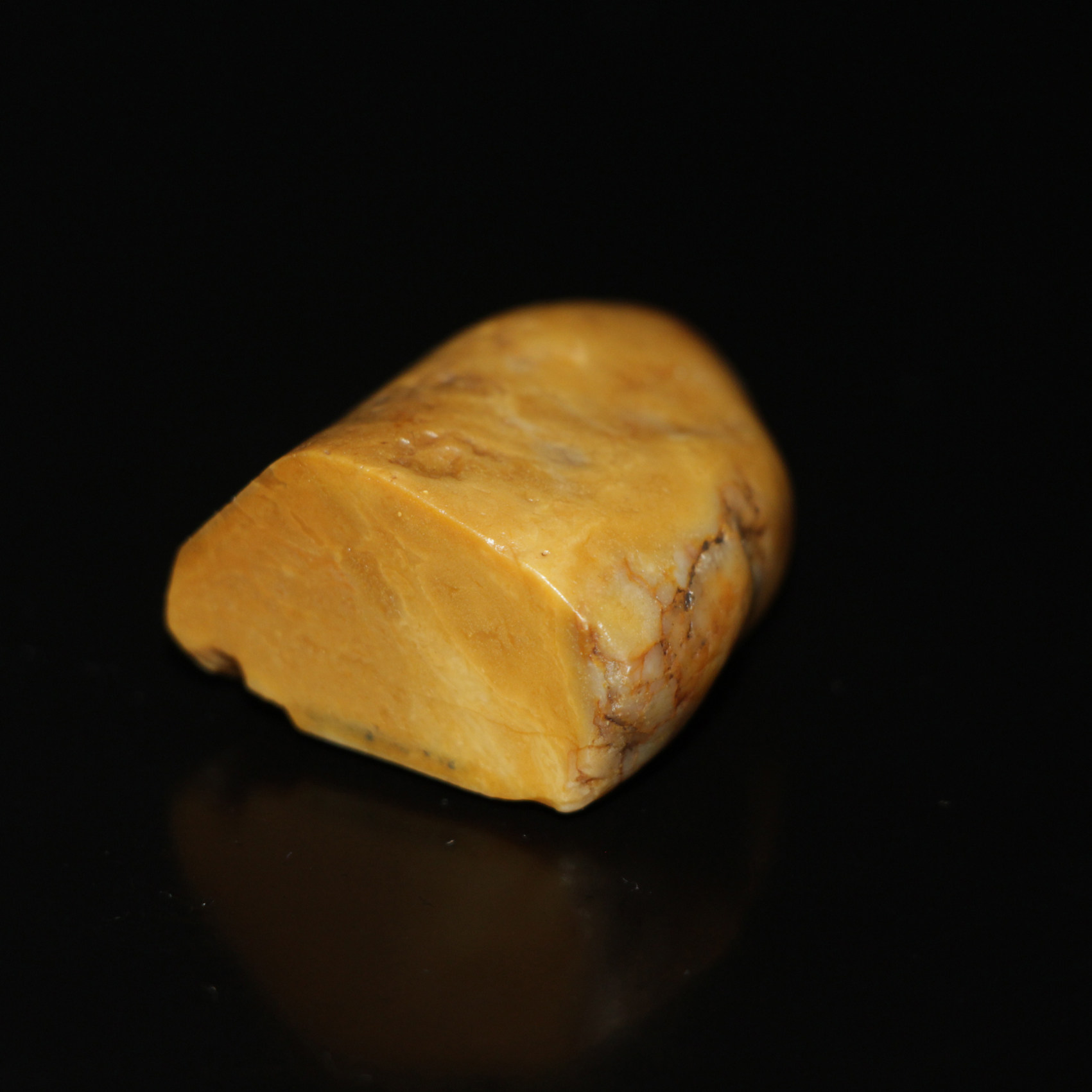 牛蛋田黄原石印章温润细腻天然朴实随形章今古堂新款天然寿山石料