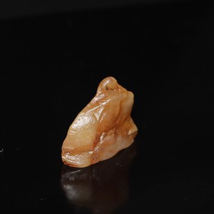 田黄石小原石印章料正宗寿山石品种今古堂天然玉石新款小号随形章